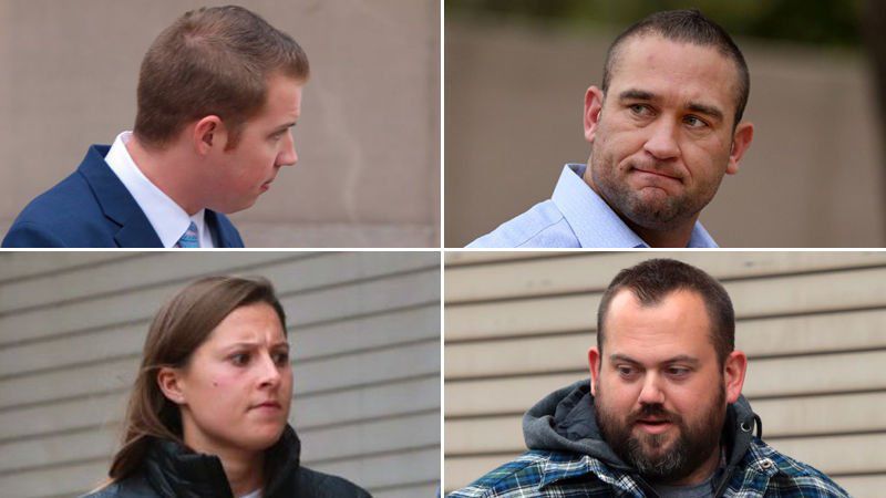 Officers charged